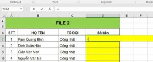 Hướng dẫn cách link từ file excel này sang file excel khác