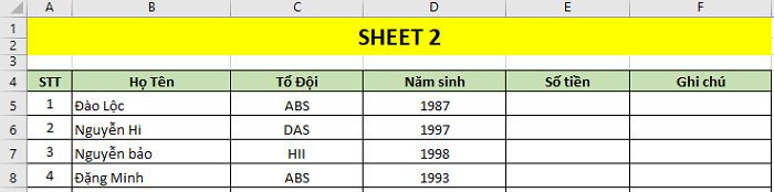 Chỉ dẫn 2 cách lọc dữ liệu từ sheet-sheet trong excel thông dụng nhất