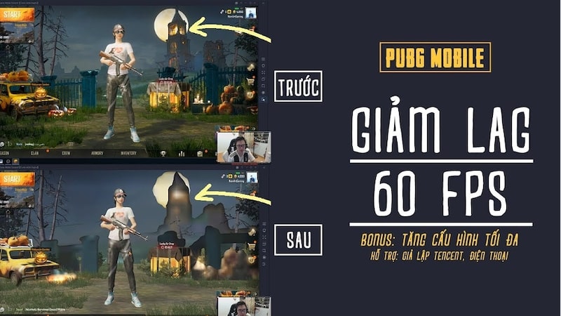 tăng fps pubg giả lập tencent gaming buddy