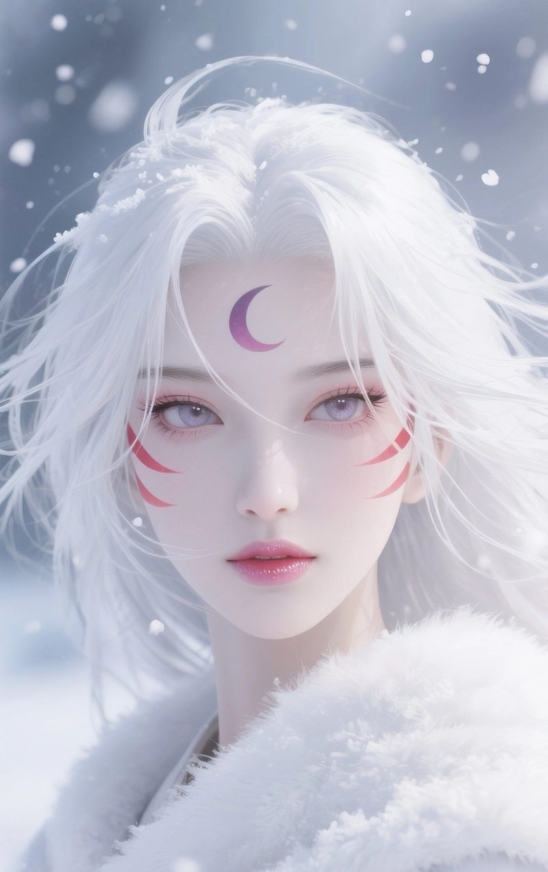 Ảnh anime 3D dịu dàng với mái tóc óng mượt đẹp