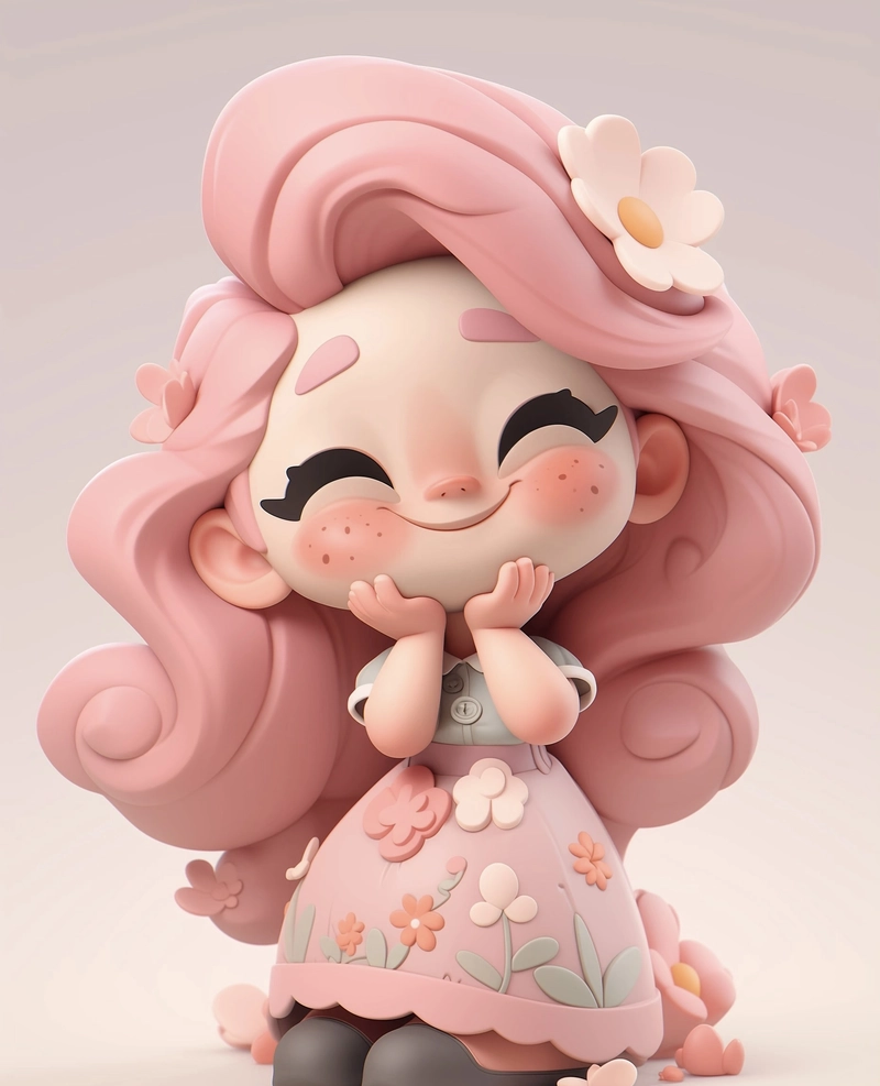Ảnh anime 3D nổi loạn với ánh nhìn sắc nét riêng