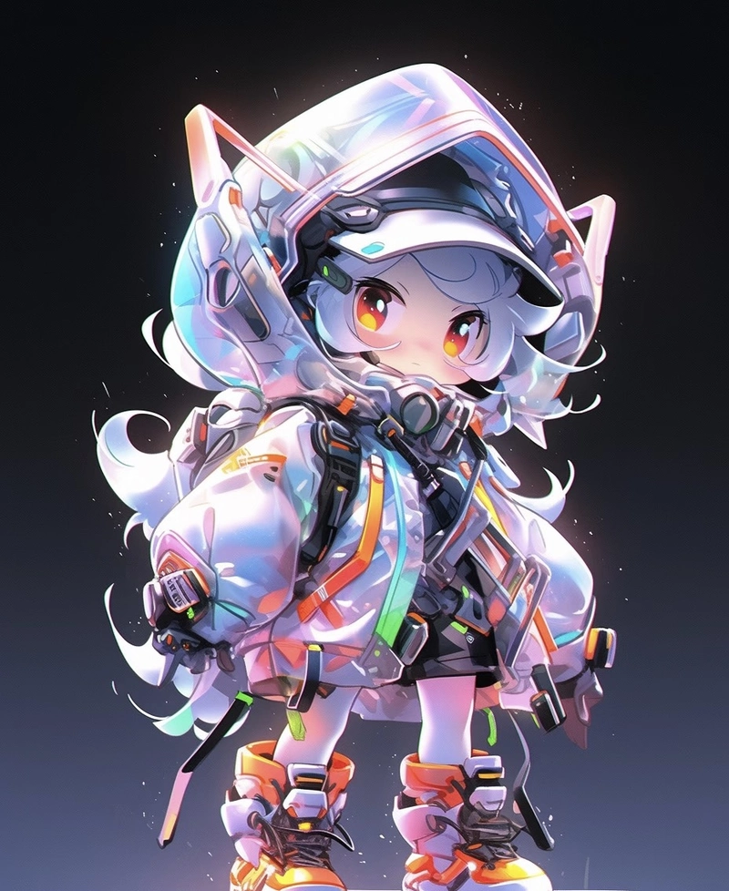 Ảnh anime 3D trong trẻo với ánh mắt dịu dàng sáng