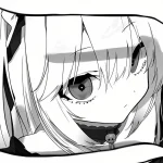 Ảnh anime trắng đen thumbnail