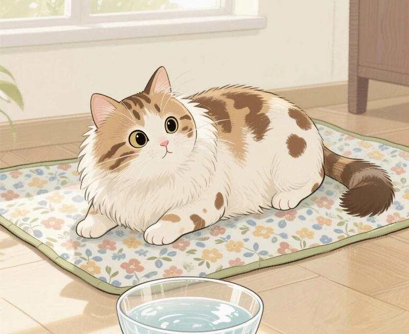 Hình ảnh mèo anime nổi trội với bộ tai mềm mại