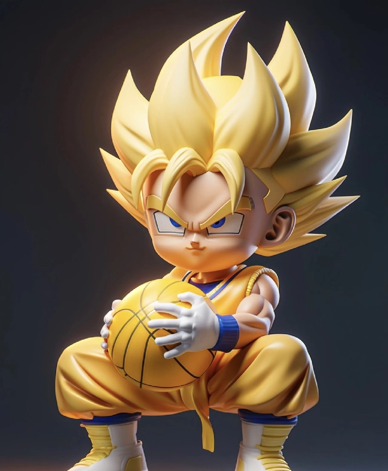Hình anime 3D duyên dáng cùng biểu cảm đầy tự nhiên
