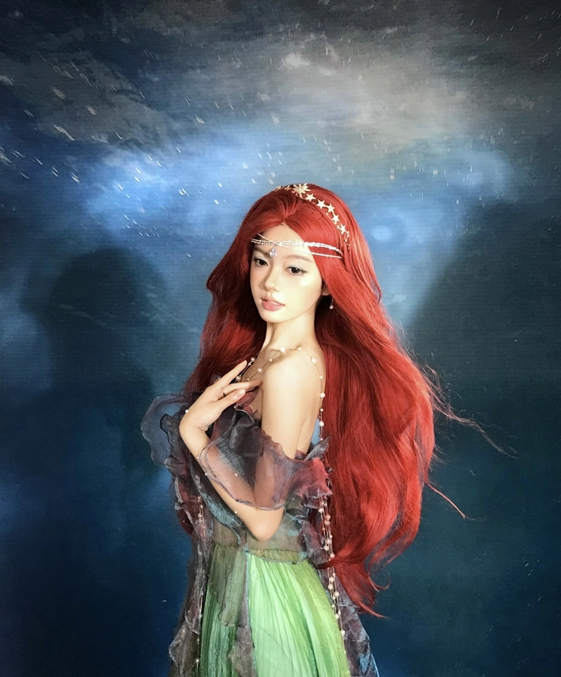 Hình trang phục đuôi cá nàng tiên cá cosplay nổi bật