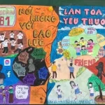 bạo lực học đường tranh vẽ mang tính giáo dục