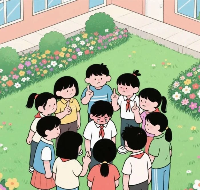 giờ học kỹ năng tranh vẽ phòng ngừa bạo lực học đường