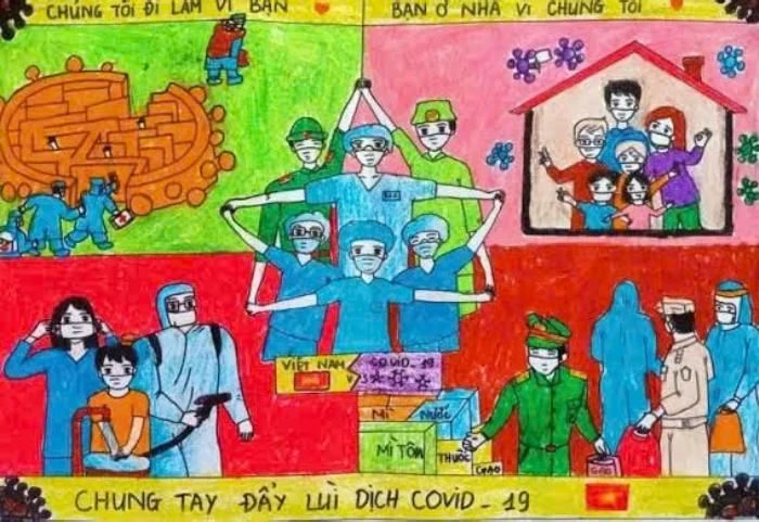 lời cảm ơn qua tranh về nghề bác sĩ