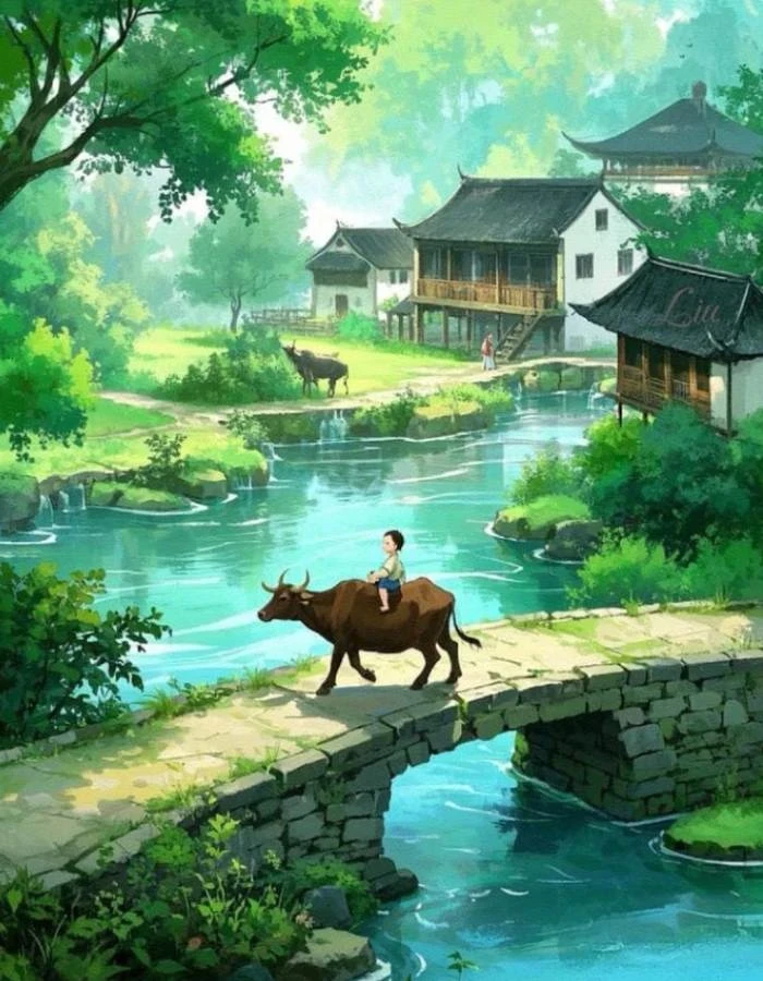 nội dung gần gũi cho học sinh vẽ tranh phong cảnh lớp 9