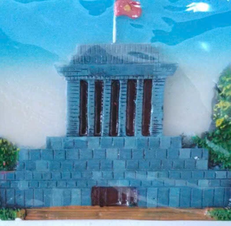tranh vẽ lăng bác thể hiện tình yêu nước