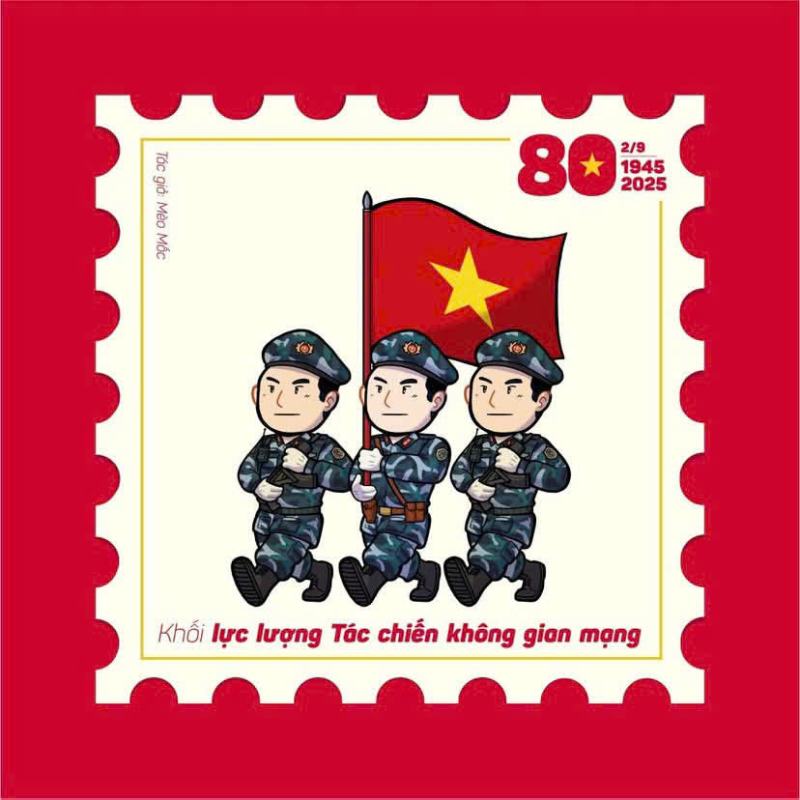 tranh vẽ ngày quốc khánh đơn giản đẹp