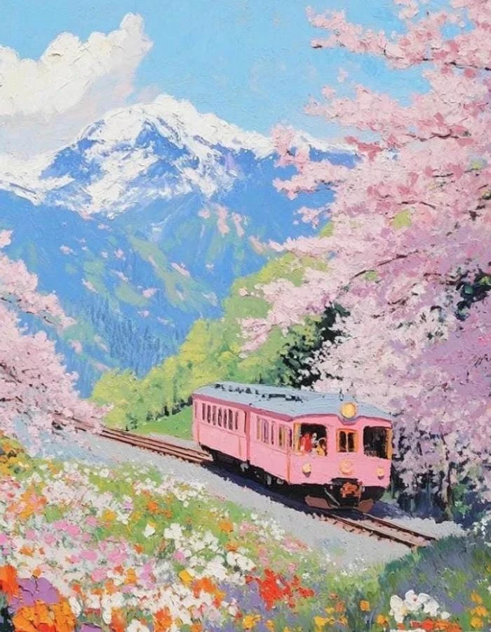 vẽ tranh phong cảnh quê hương lớp 7 nhẹ nhàng