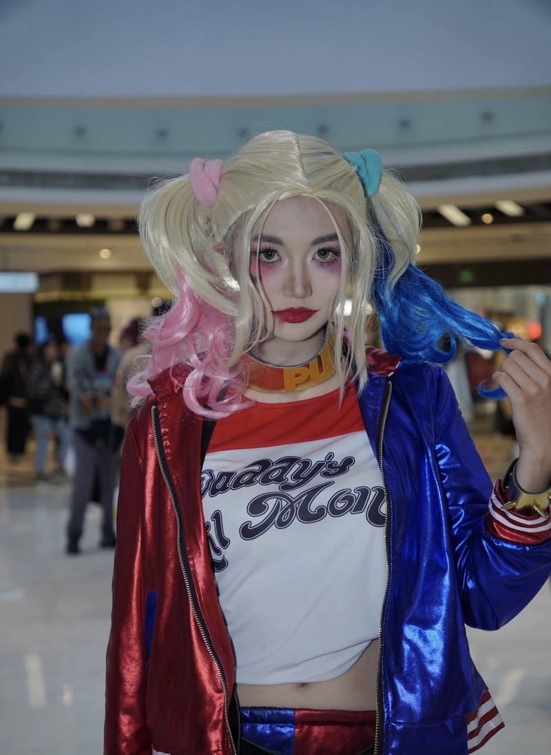 Ảnh cosplay Harley Quinn phong cách cá tính nổi bật