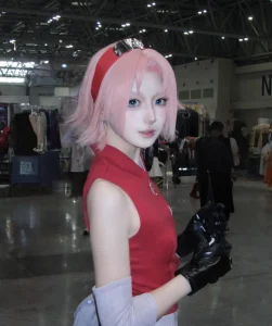 Cosplay Sakura chụp chân dung mềm mại đẹp
