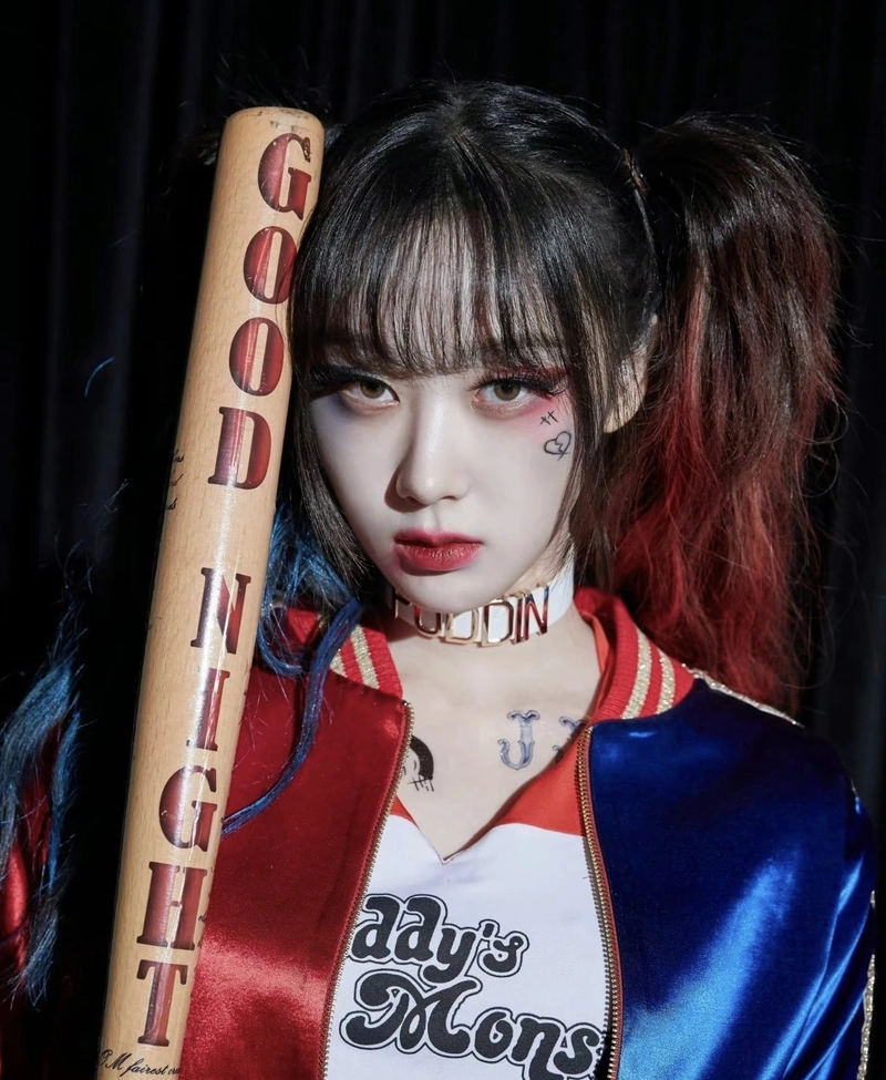 Gái xinh cosplay Harley Quinn phong cách nổi bật