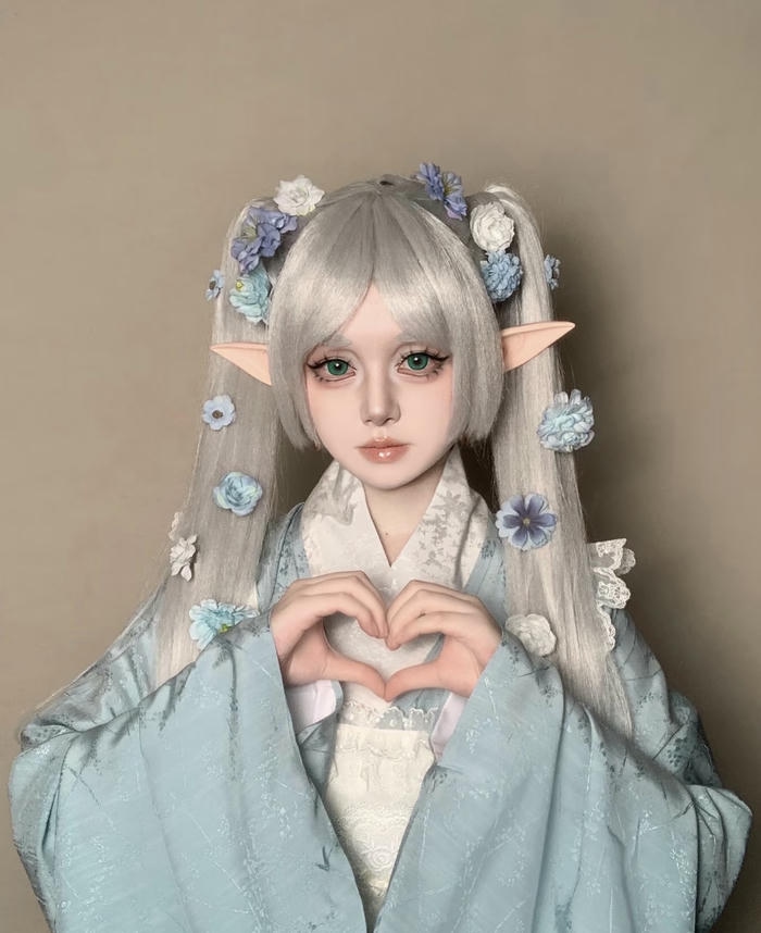 gái xinh Frieren cosplay cực đẹp