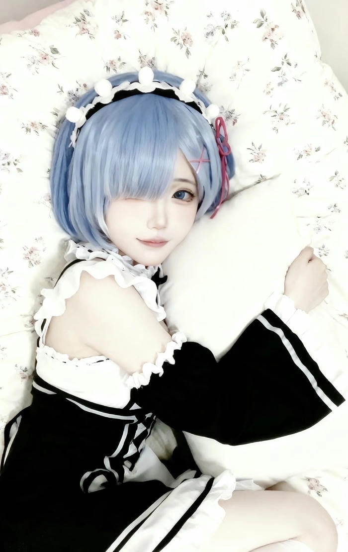 gái xinh cosplay rem đẹp nhất
