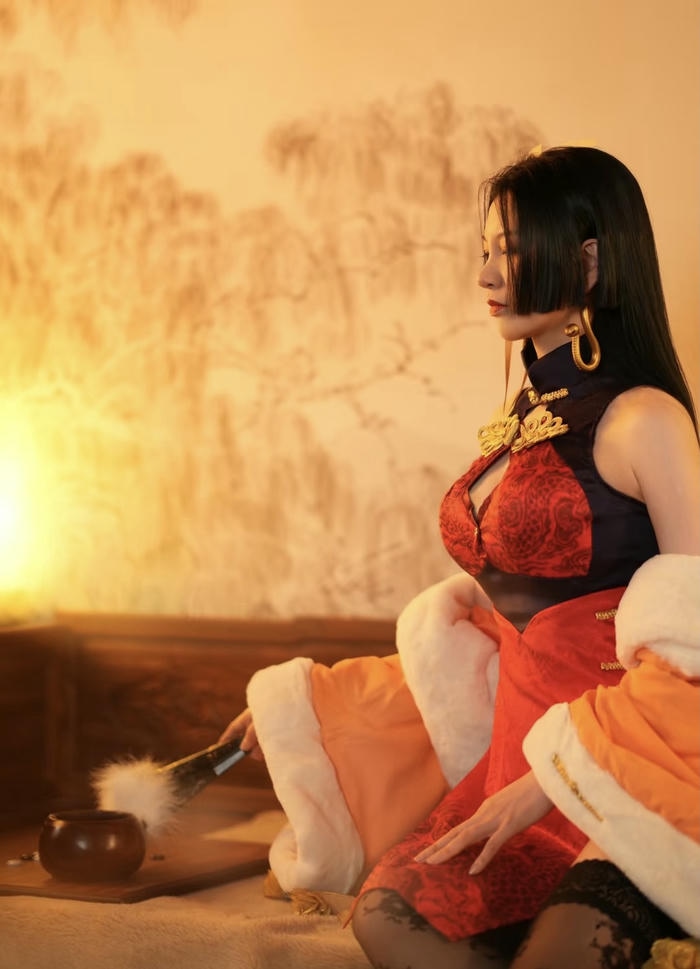 hình ảnh coslay boa hancock y phục