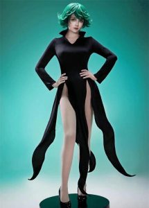 hình cosplay tatsumaki chi tiết trang phục