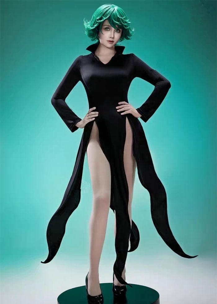 hình cosplay tatsumaki chi tiết trang phục