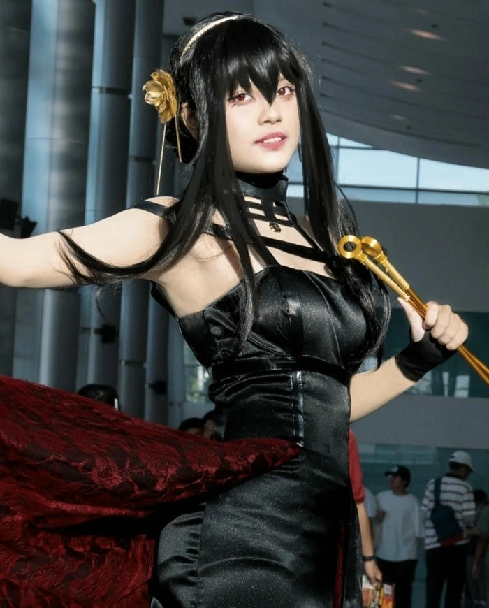 hình yor forger cosplay chuẩn anime