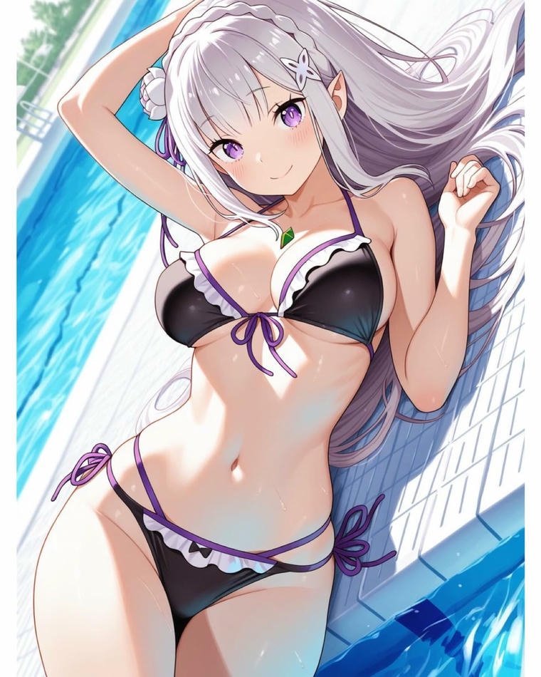 Ảnh Emilia hentai khiêu dâm