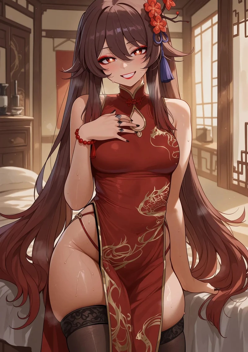 Ảnh Hutao hentai xinh đẹp anime