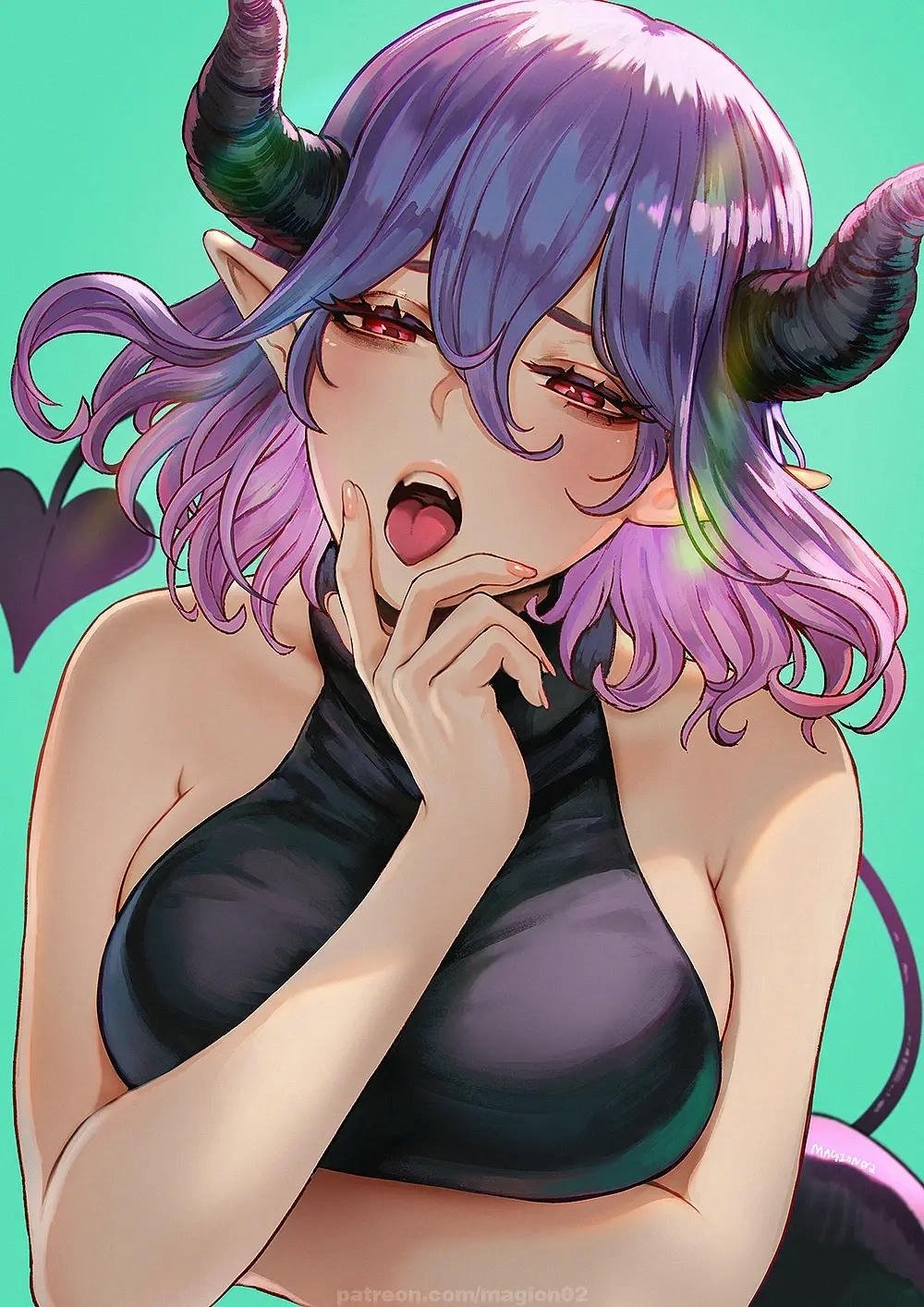 Ảnh Vermeil hentai khuôn mặt dâm dại sướng đến run người