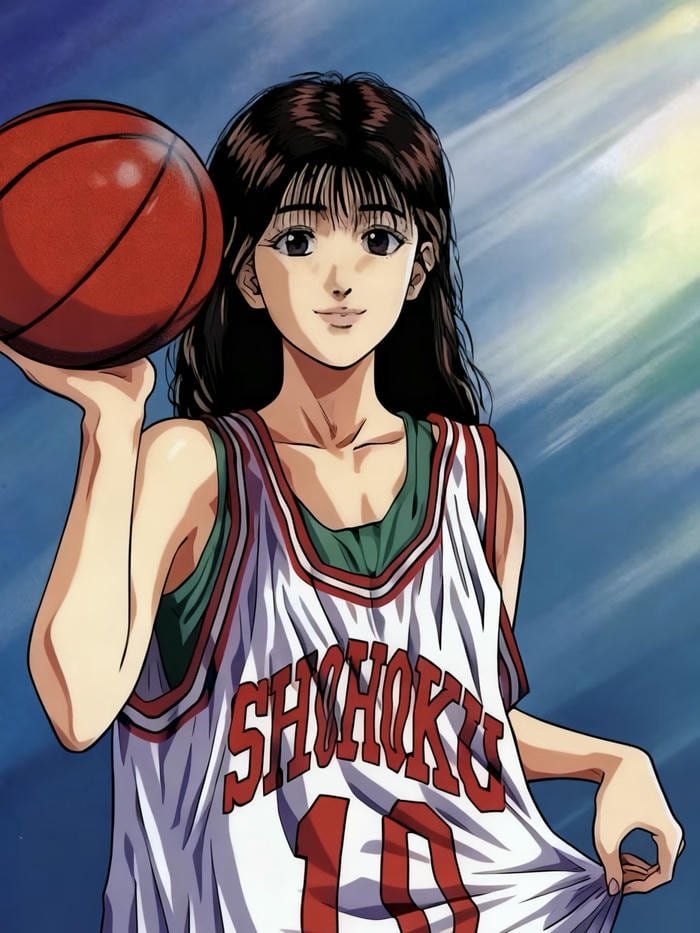 Ảnh anime bóng rổ nhẹ nhàng