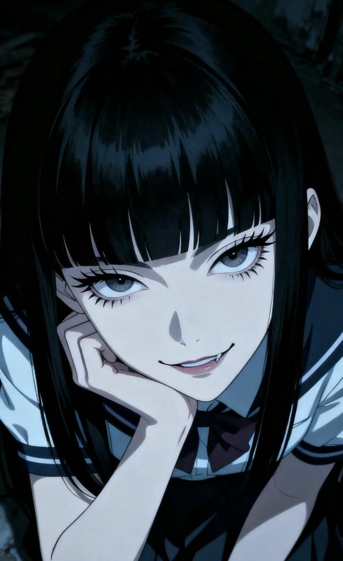 Ảnh anime ngầu ánh nhìn sắc