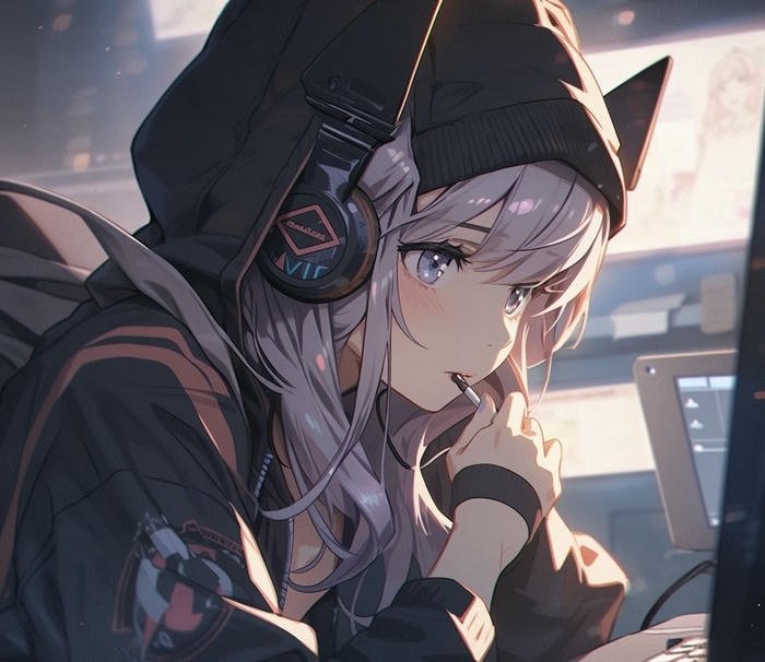 Ảnh anime ngầu đẹp lung linh