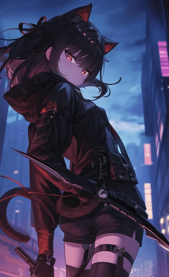 Ảnh anime ngầu lạnh lùng đêm