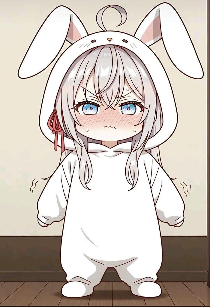 Ảnh anime nữ cute nét vẽ mềm