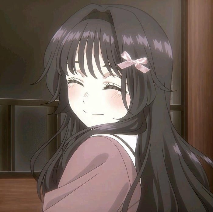 Ảnh anime nữ cute vẻ hiền lành