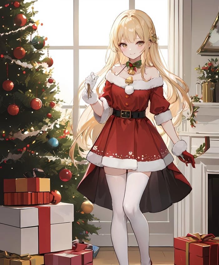 Ảnh anime tóc vàng sắc nét