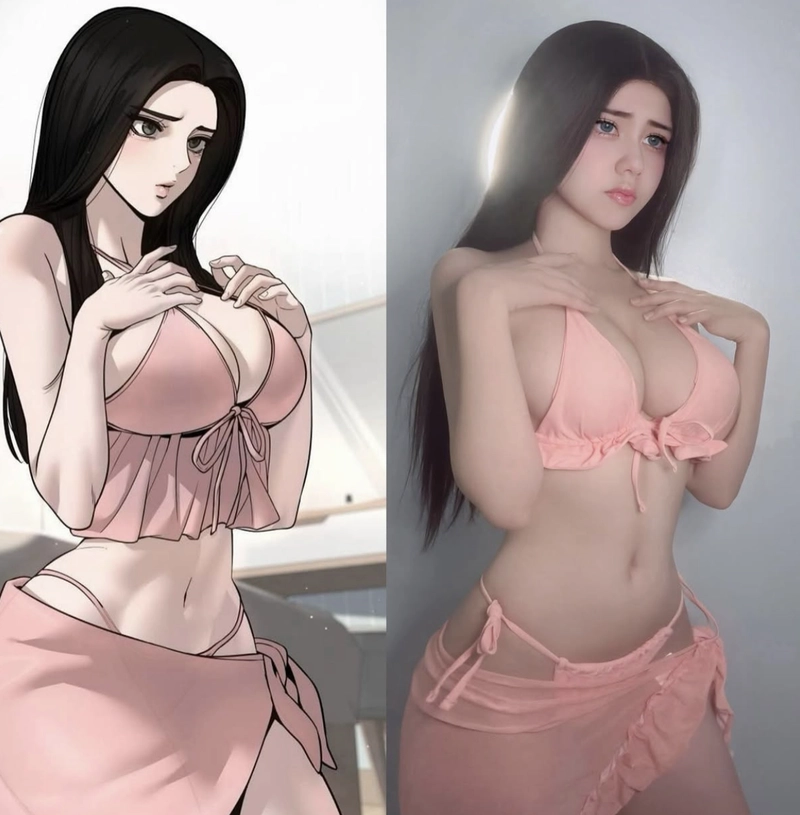 Ảnh arisa nguyễn bikini cosplay nhân vậy anime