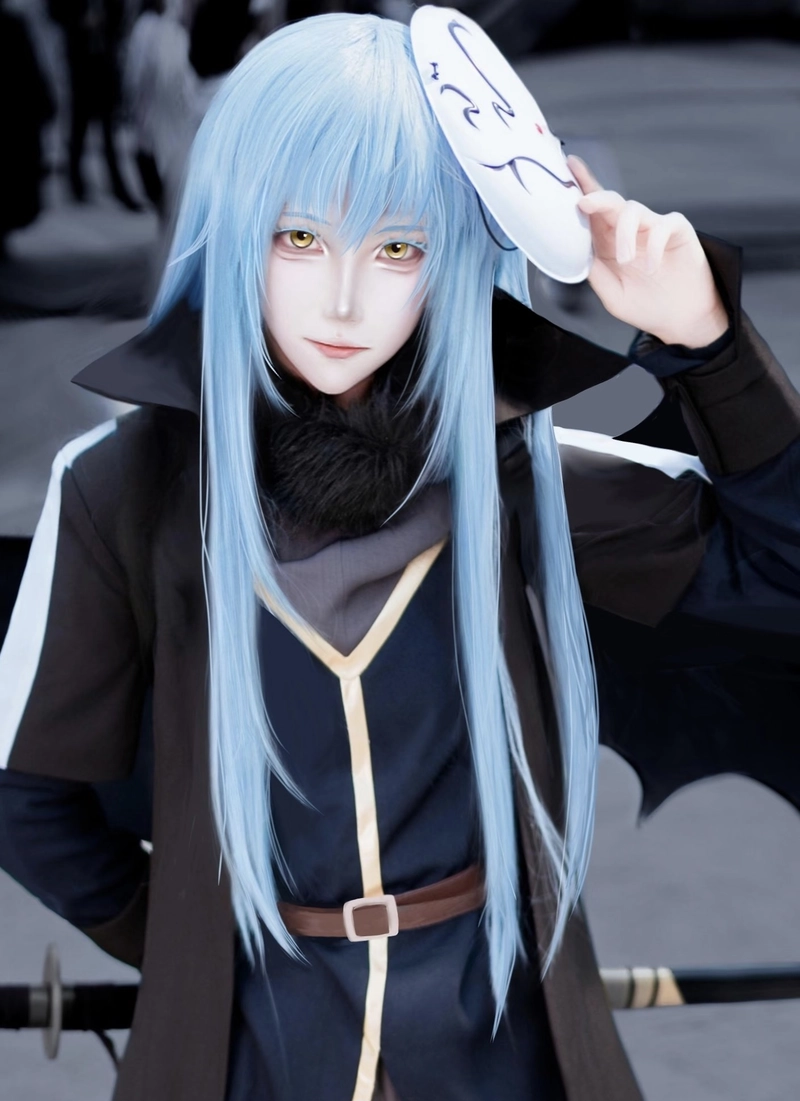 Ảnh chân dung anime mang phong cách Rimuru cosplay