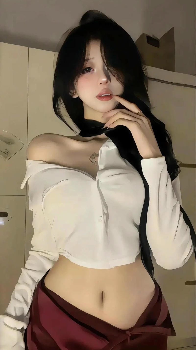 Ảnh cô gái 2k chụp trong phòng ngủ