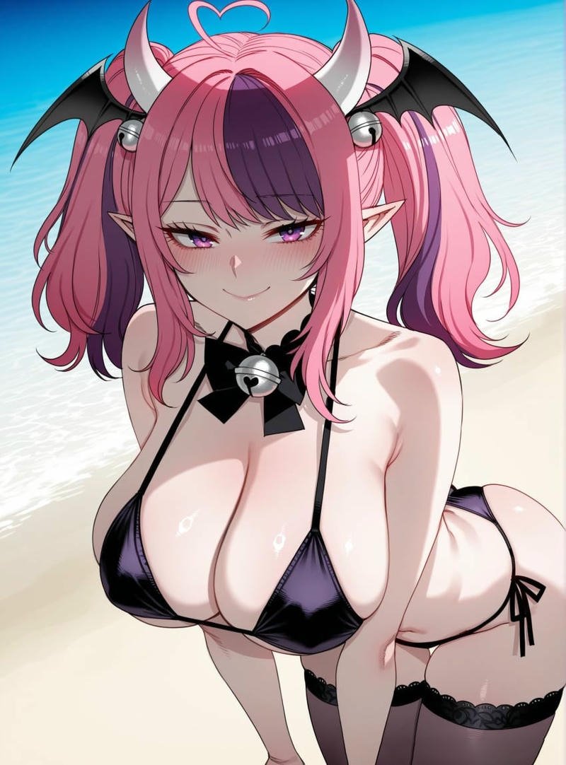 Ảnh gái anime mặc bikini R34 gợi cảm