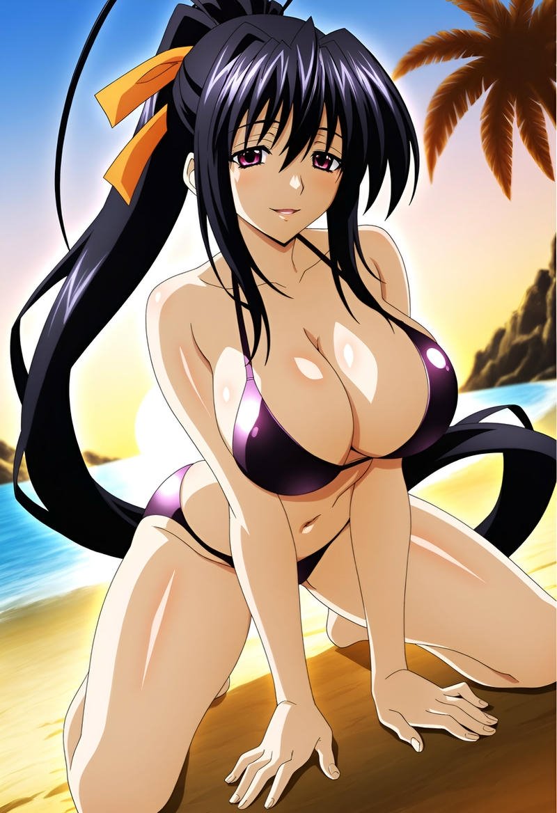 Ảnh gái anime mặc bikini R34 nứng tình