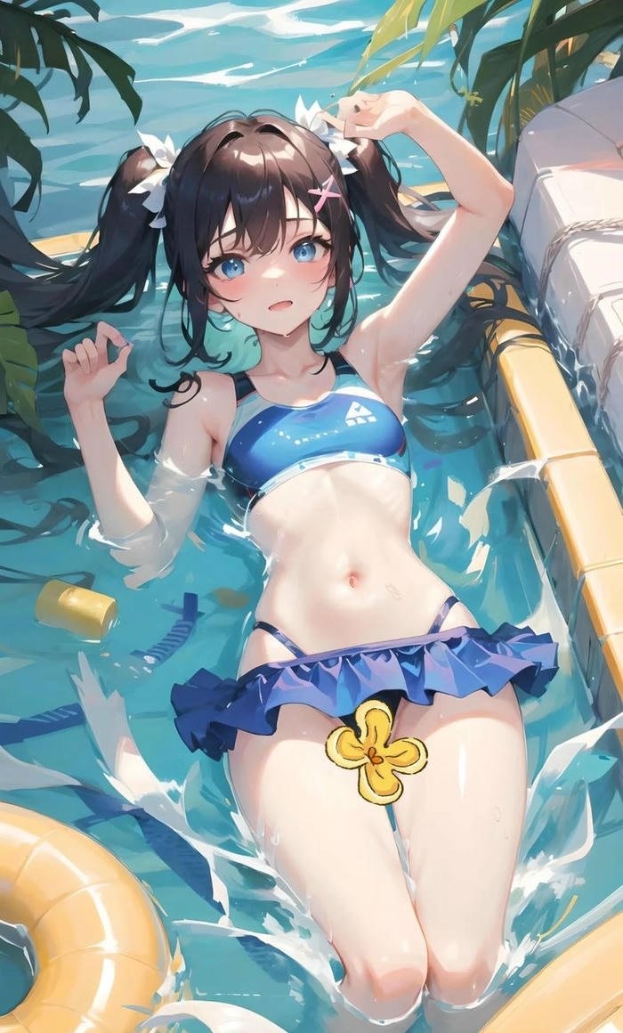 Ảnh gái xinh anime với đôi mắt long lanh cuốn hút