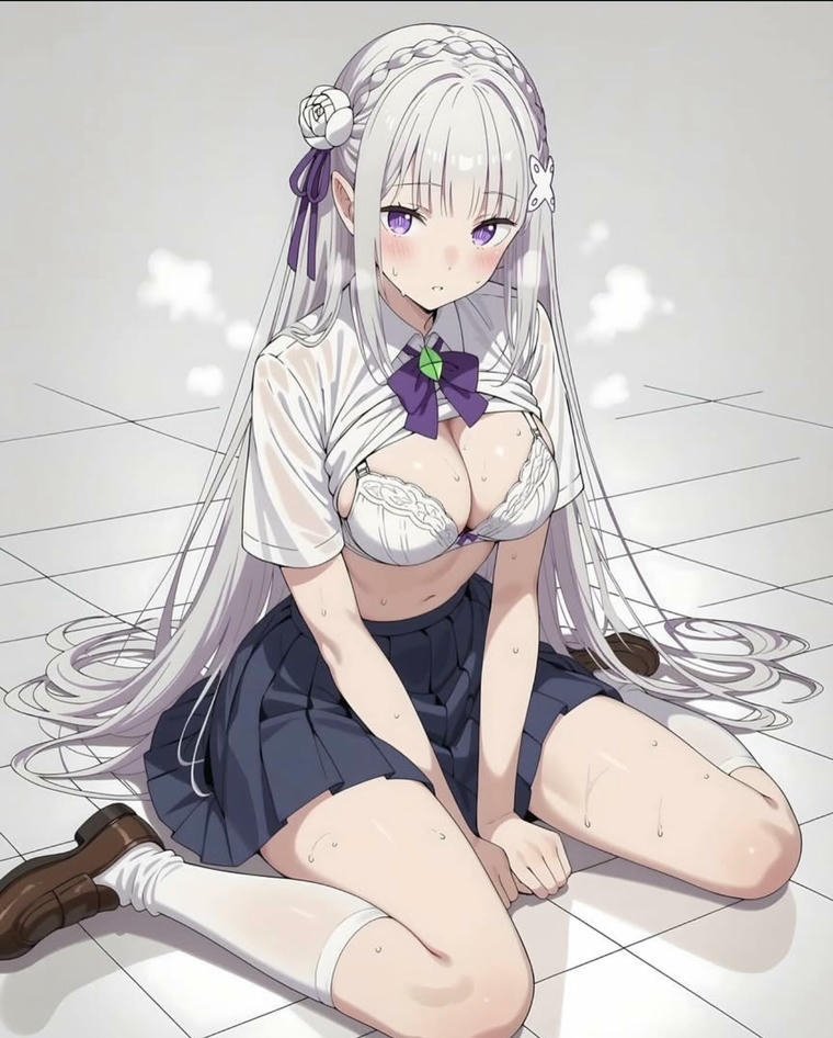 Ảnh hentai Emilia sexy