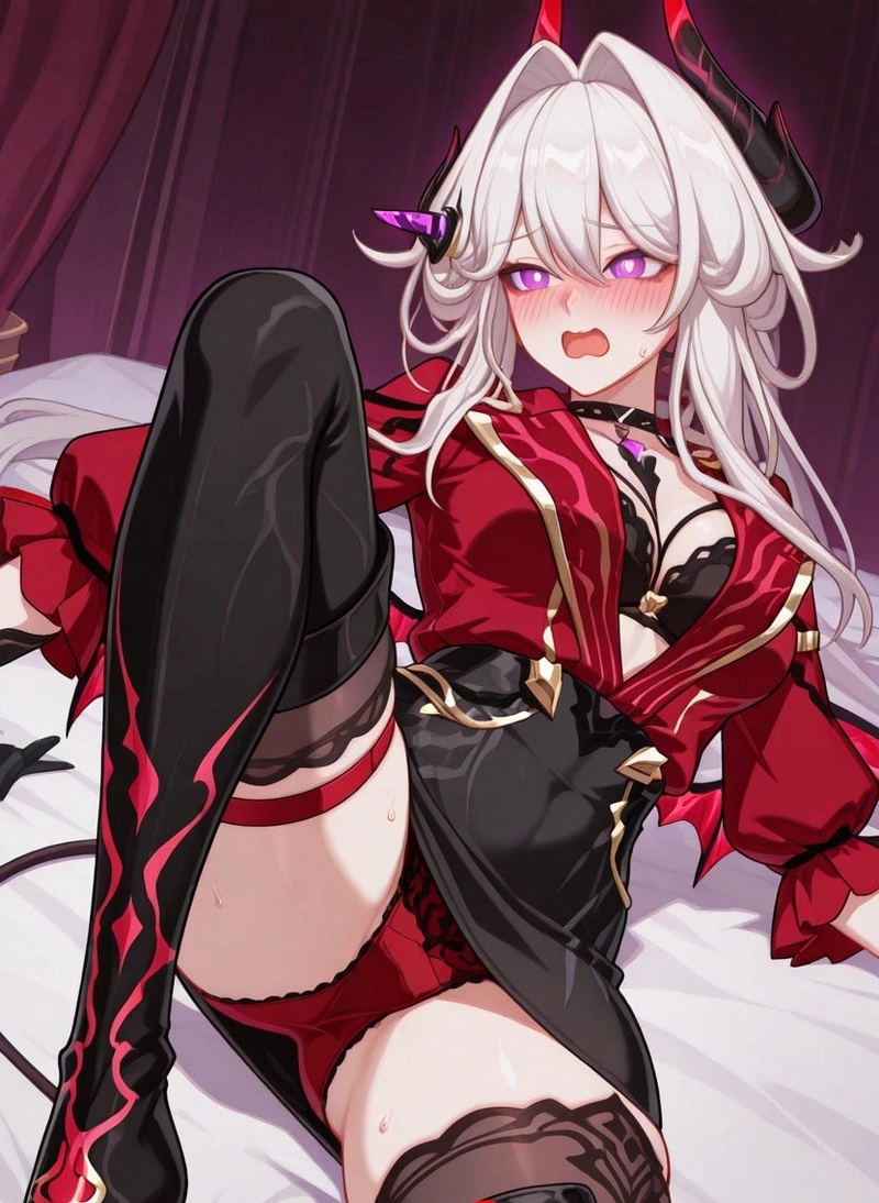 Ảnh hentai succubus quyến rũ mê hoặc