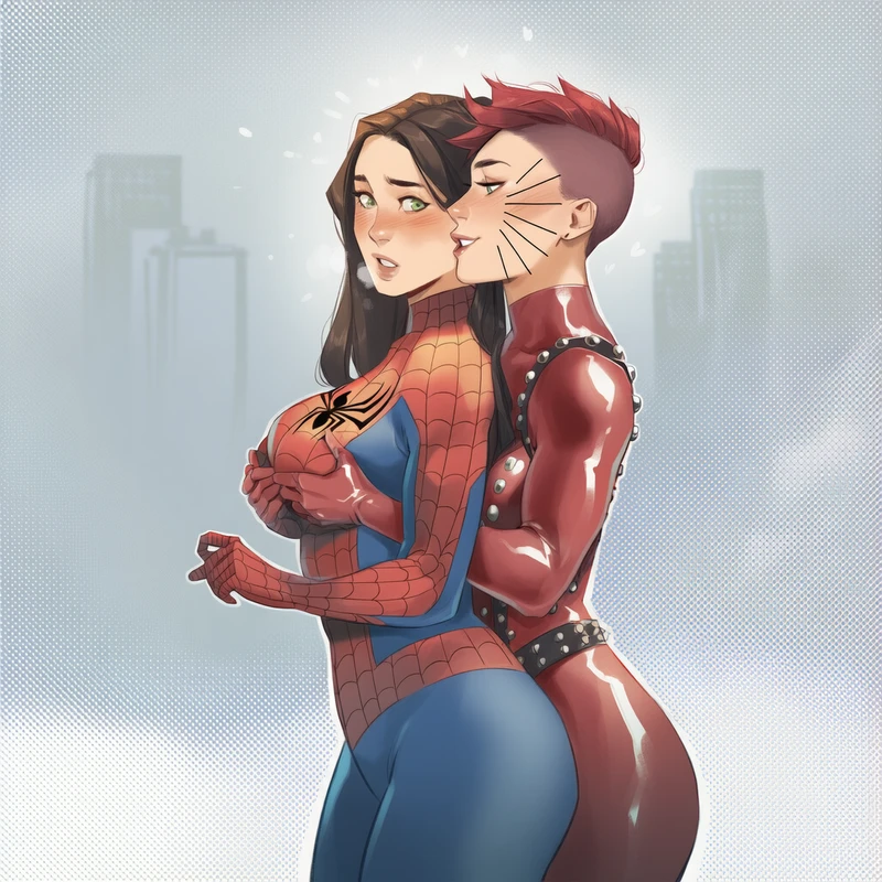 Ảnh hot Lesbian Hentai anime sexy