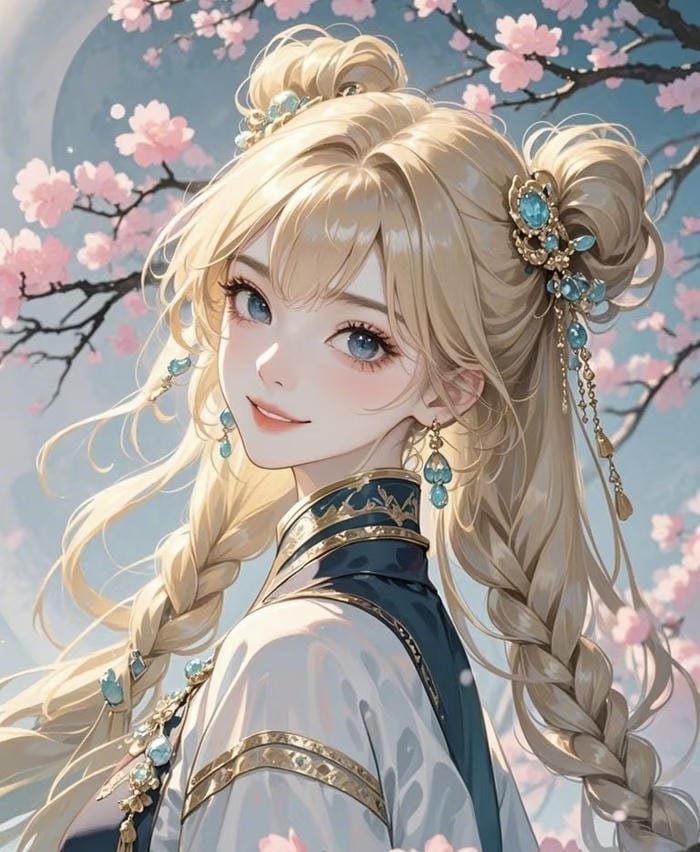 Ảnh nhân vật anime tóc vàng