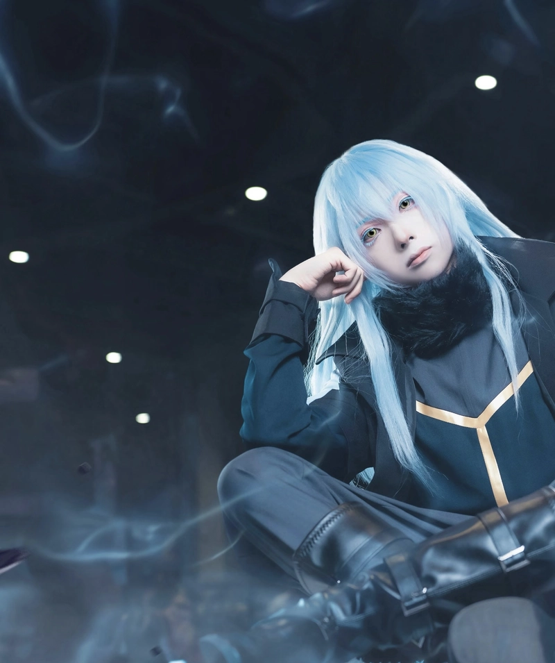 Ảnh nhân vật dễ thương với Rimuru cosplay