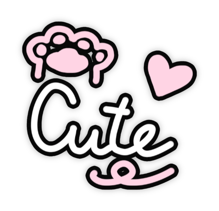 Ảnh sticker cute tạo cảm giác thích