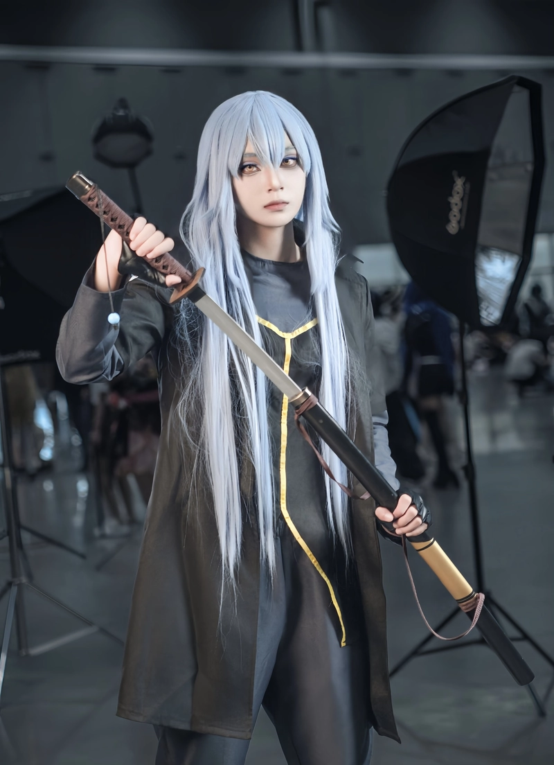 Ảnh tạo dáng cùng Rimuru cosplay phong cách mềm