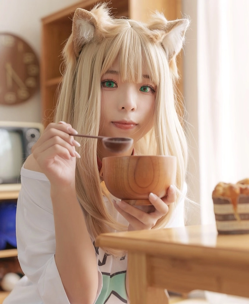 Ảnh trang phục mèo cosplay với thiết kế hài hòa